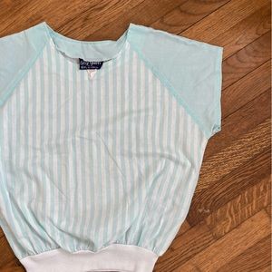 Retrosport Vintage Striped Top